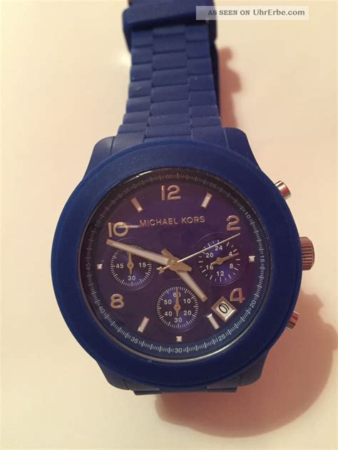 michael kors uhr blau glitzer|michael kors herrenuhren.